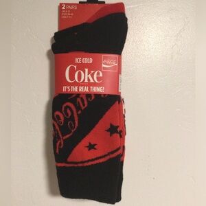Coca Cola 2 pairs of socks